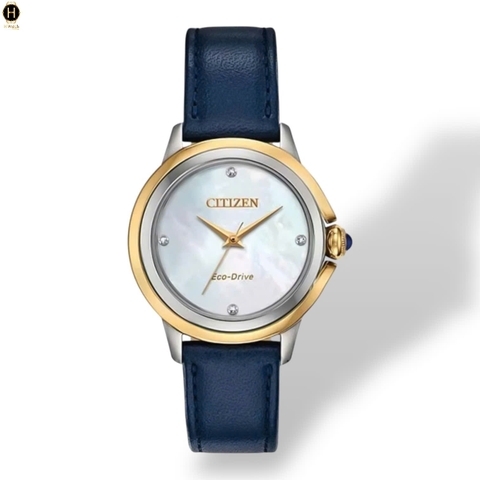 Đồng Hồ Nữ Citizen Quartz Eco-Drive Ceci EM0794-03Y
