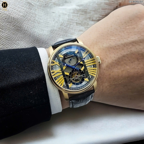 Đồng Hồ Nam Thomas Earnshaw Automatic Open heart ES-8095-02