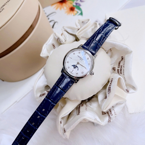 Đồng Hồ Nữ Frederique Constant Quartz Slimline Moonphase FC-206MPWD1S6 ( FC206MPWD1S6 )