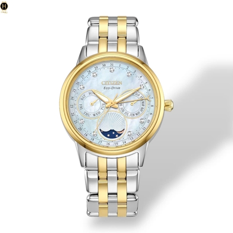 Đồng Hồ Nữ Citizen Quartz Eco-Drive Calendrier FD0004-51D