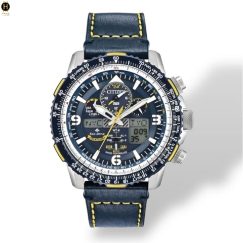 Đồng Hồ Nam Citizen Quartz Eco-Drive Promaster Radio Controlled Blue JY8078-01L