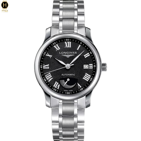 Đồng Hồ Nam Longines Automatic Master Collection L2.708.4.51.6 (L2.708.4.51.6) Dây Thép Mặt Đen Sapphire.