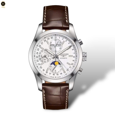 Đồng Hồ Nam Longines Automatic Chronograph Conquest Moonphase L2.798.4.72.3 ( L27984723 )