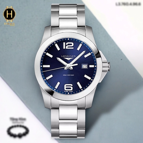 Đồng Hồ Nam Longines Quartz Conquest L3.760.4.96.6 (L37604966)