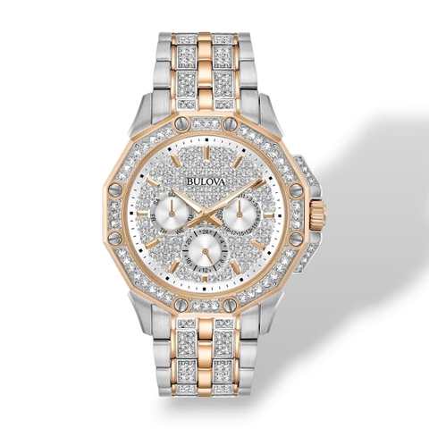 Đồng Hồ Nam Bulova Quartz Crystal 98C133