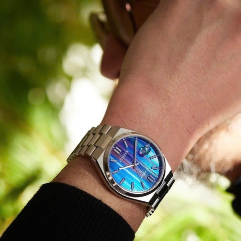 Đồng Hồ Nam Citizen Automatic Tsuyosa Mechanical Blue Multiple NJ0151-53W ( NJ0151 )