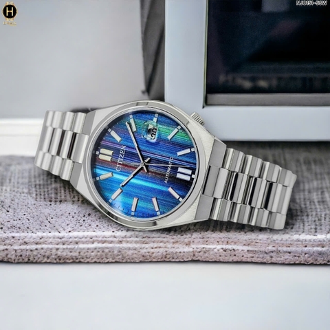 Đồng Hồ Nam Citizen Automatic Tsuyosa Mechanical Blue Multiple NJ0151-53W ( NJ0151 )