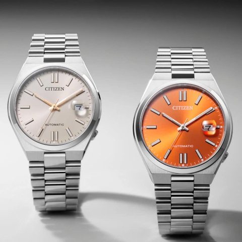 Đồng Hồ Nam Citizen Automatic Tsuyosa Mechanical Orange NJ0151-88Z ( NJ0151 )