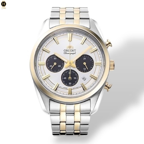 Đồng Hồ Nam Orient Quartz Solar Contemporary Chronograph RA-TX0302S10B