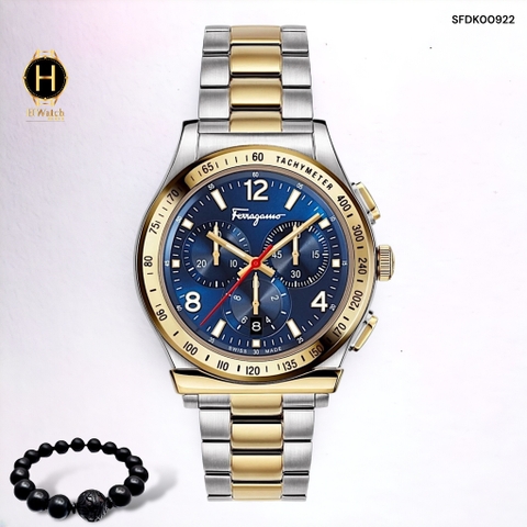 Đồng Hồ Nam Salvatore Ferragamo Quartz SFDK00922 Chrono Bracelet Chronograph