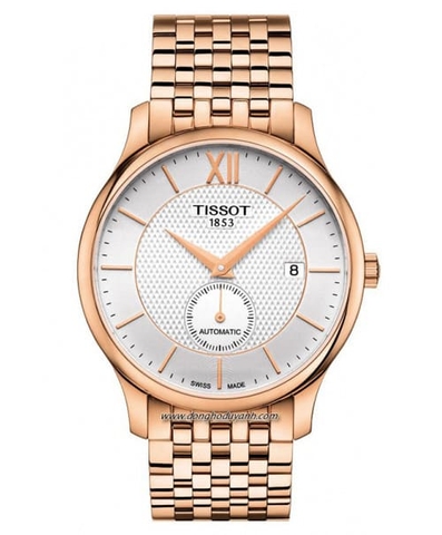 Đồng Hồ Nam Tissot Automatic T063.428.33.038.00 Tradition Small Second Rose