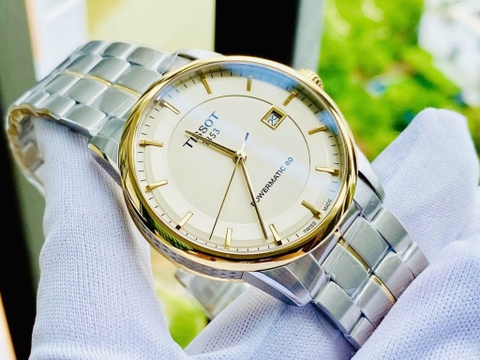 Đồng Hồ Nam Tissot Automatic Powermatic 80 Demi Gold T086.407.22.261.00 ( T0864072226100 )