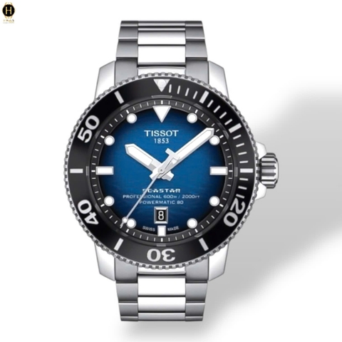 Đồng Hồ Nam Tissot Automatic Seastar 2000 Professional Powermatic 80 T120.607.11.041.01 ( T1206071104101 )