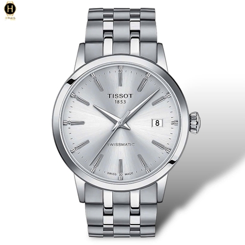 Đồng Hồ Nam Tissot Automatic Classic Dream Swissmatic T129.407.11.031.00 ( T1294071103100 ) Dây Thép Mặt Trắng Sapphire