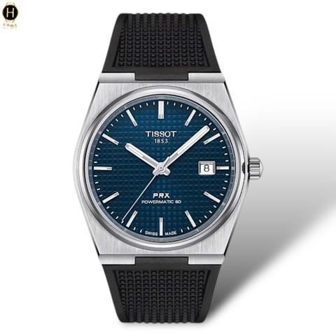 Đồng Hồ Nam Tissot Automatic PRX Powermatic 80 Blue 40mm T137.407.17.041.00 ( T1374071704100 )