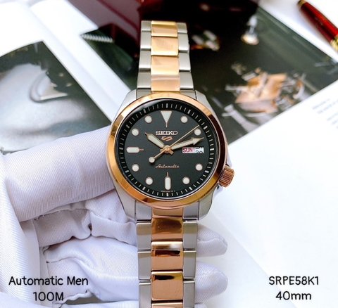 Đồng Hồ Nam Seiko 5 Automatic SRPE58K1