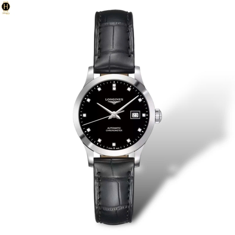 Đồng Hồ Nữ Longines Automatic Chronometer Record Collection Diamond L2.321.4.57.2 ( L23214572 )