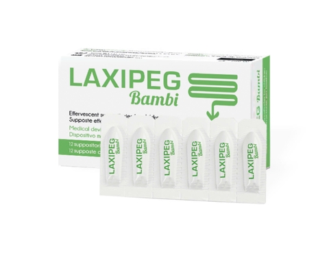 LAXIPEG Bambi _ Viên đặt hậu môn điều trị táo bón chức năng