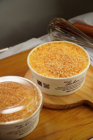 Bông Lan Kem Trứng Dừa Nướng