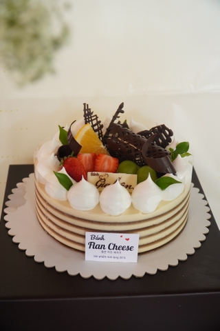 Bánh Kem Flan Cheese Size 22