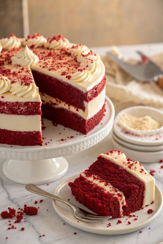 Bánh Red Velvet Size 18