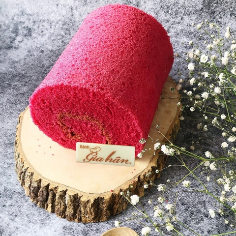 Bông Lan Cuộn Dâu