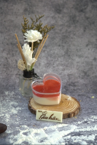 Panna Cotta Dâu