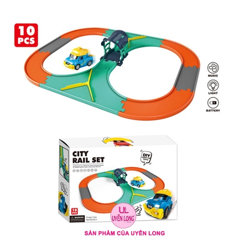 Đồ Chơi Xe Đường Ray, Lắp Ráp Đường Đua, Giúp Bé Tăng Khả Năng Thực Hành Và Trí Thông Minh (TC/EU)