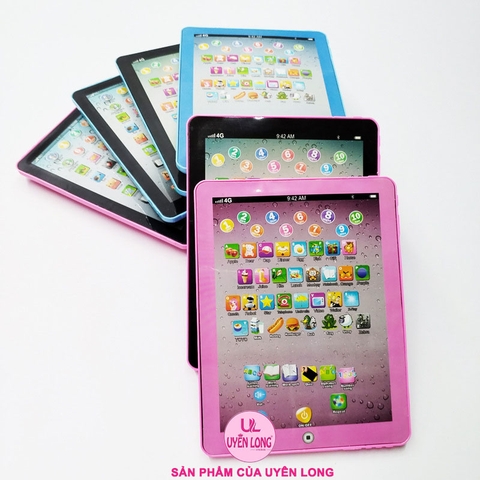 Đồ Chơi Máy Tính Bảng, Ipad Cảm Ứng Giúp Bé Tự Học Và Làm Quen Tiếng Anh, Âm Nhạc, Từ Vựng, Toán Học, Chữ Cái