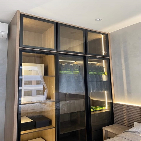 TỦ KÍNH NHÔM XINGFA HIỆN ĐẠI