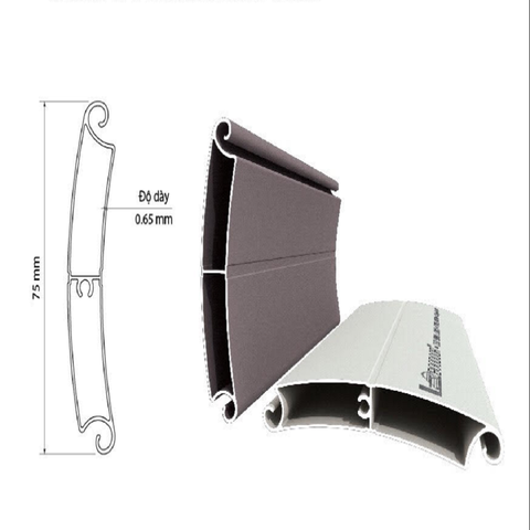 CỬA CUỐN NHÔM 1 LỚP