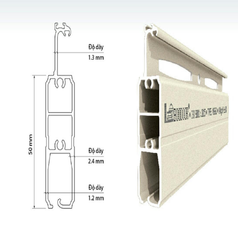 CỬA CUỐN SIÊU ÂM GIẢM CHẤN 2 CHIỀU