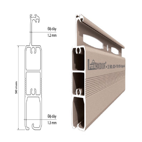 CỬA CUỐN  SIÊU ÊM GIẢM CHẤN 2 CHIỀU