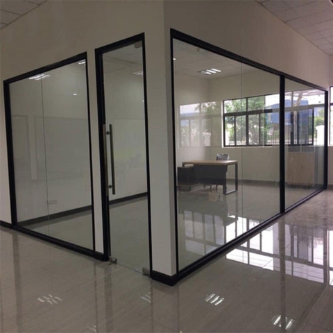 VÁCH KÍNH VĂN PHÒNG KÍNH CƯỜNG LỰC 10mm