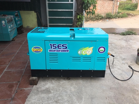 BÀN GIAO LẮP ĐẶT MÁY PHÁT ĐIỆN NHẬT DENYO 15KVA VỀ TAM ĐẢO - VĨNH PHÚC