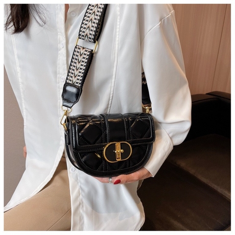 Túi Đeo Vai Nữ Dây Bản To - Giỏ Xách Đeo Chéo Mona - tt230112