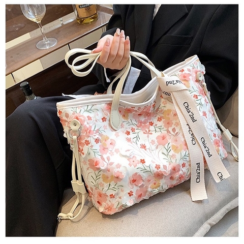 Túi Xách To - Giỏ Xách Size Lớn Đeo Vai Mona - tt220638