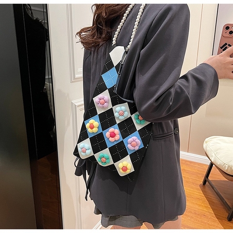 Túi Vải Đeo Chéo Nữ  - Giỏ Xách Đeo Vai Mona - tt240340