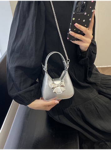 Túi Đeo Chéo Nữ Mini Có Quai Xách - Giỏ Xách Mona - tt240354