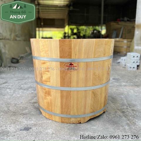 2 Mẫu Bồn Tắm Gỗ Pơ Mu Bo Viền Best Sell Năm 2022