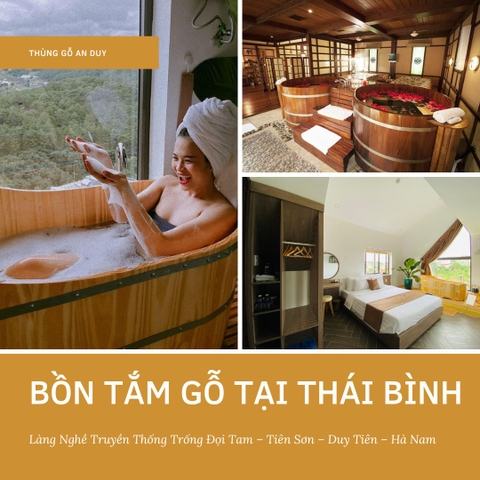 Địa Chỉ Mua Bồn Tắm Gỗ Tại Thái Bình Giá Tốt Nhất Thị Trường