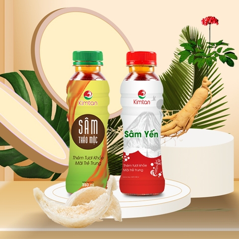 Sâm Thảo Mộc Kimtan pet 350ml