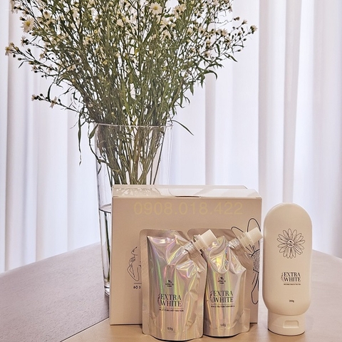 Bộ Sản Phẩm Dưỡng Trắng BODY Hương Thị - EXTRA WHITE