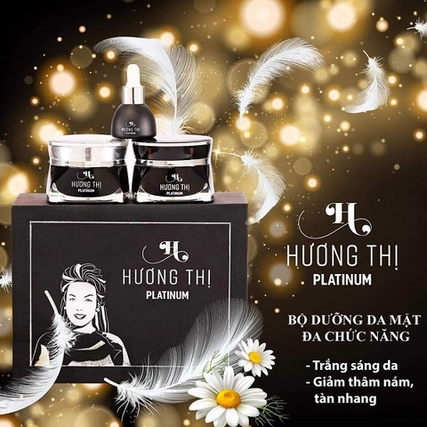 Bộ Dưỡng Da Mặt Ngày Đêm Đa Chức Năng Hương Thị - Facial Multi Purpose White Cream Collection