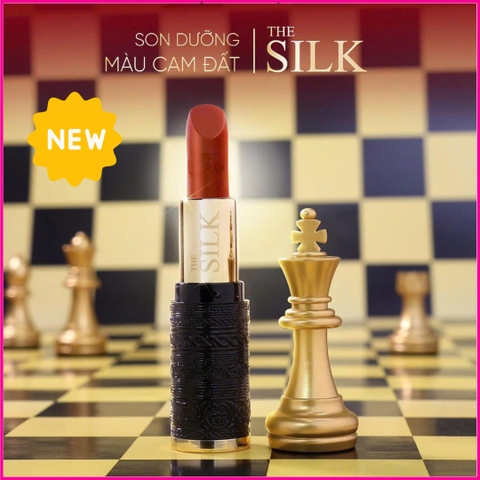 Son Dưỡng Màu Cam Đất THE SILK Hương Thị 2025