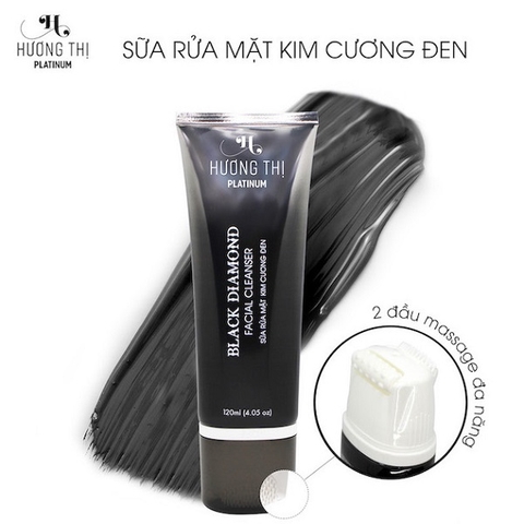 Sữa Rửa Mặt Kim Cương Đen Hương Thị - Black Diamond Facial Cleanser