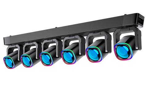 6-Head Tornado Moving Head Light BR-660 ULTRA