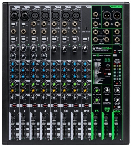 Bàn trộn âm thanh 12 đường Profx12v3