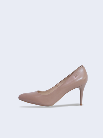 SALSA-P12 Giày công sở da thật mũi nhọn gót đũa nhọn 8cm