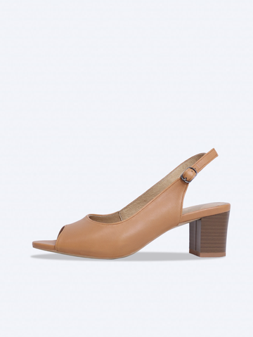 SALSA - Sandal nữ quai hậu hở mũi 5cm M14